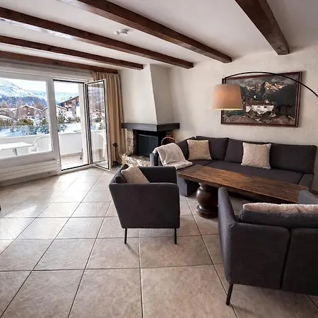 Lejlighed Alpenblick-apartment Mit Pool & Sauna St. Moritz