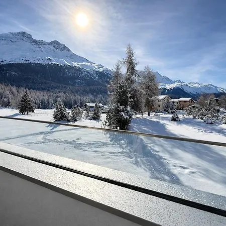 Alpenblick-apartment Mit Pool & Sauna * St. Moritz