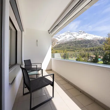 Alpenblick-apartment Mit Pool & Sauna Lejlighed St. Moritz